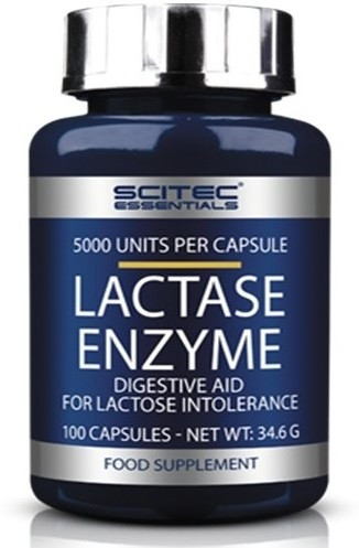 Фермент лактаза Scitec Nutrition - Lactase Enzyme (100 капсул)