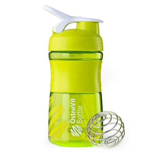 Шейкер OstroVit Bottle Sportmixer 500 ml bright green/салатовый