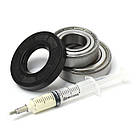 Підшипники на пральну машину Bauknecht, Whirlpool SKF 6206, SKF 6205 і сальник 40*65*10, фото 3