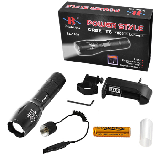 Тактический подствольный фонарь для охоты Q1831T6, цена 586 грн — Prom ...