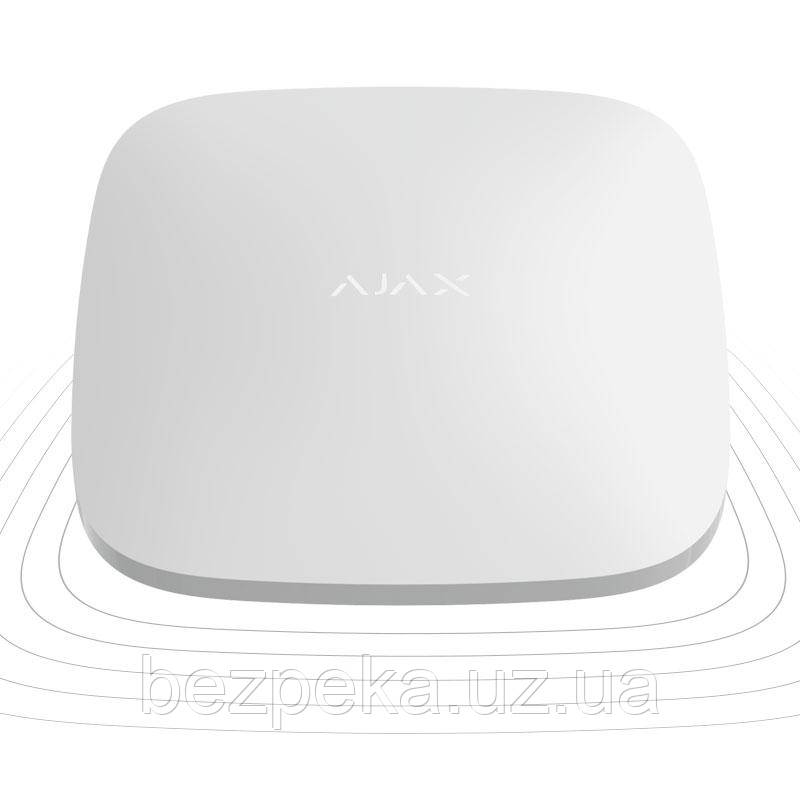 AJAX ReX2 білий (White) Інтелектуальний ретранслятор сигналу, фото 1