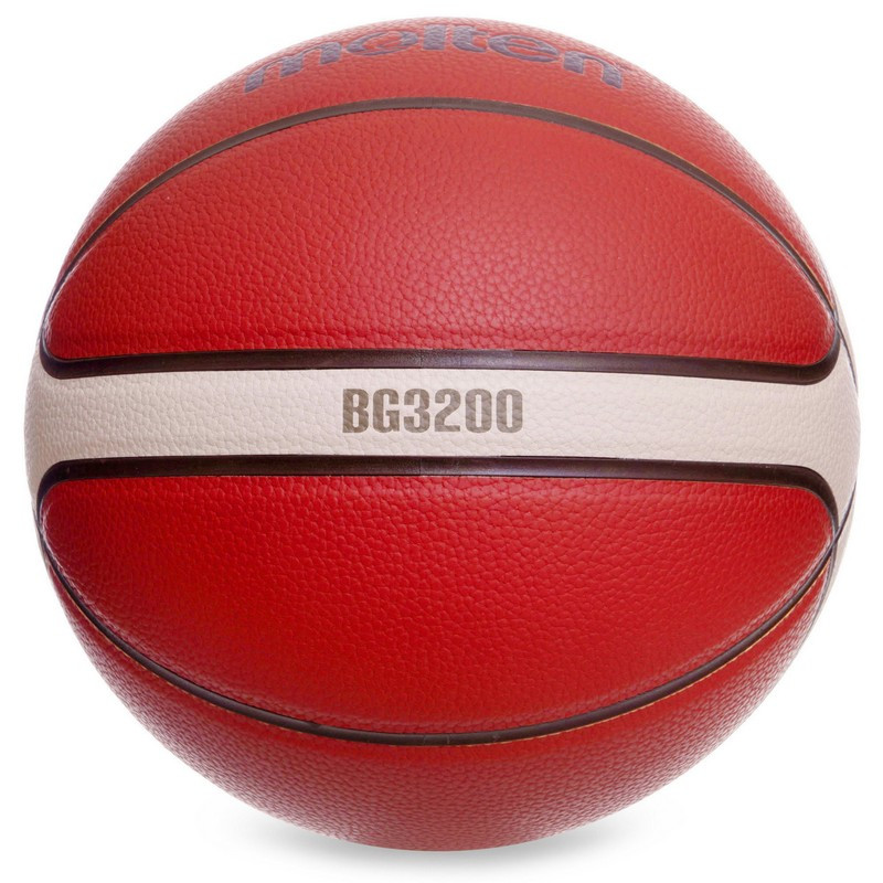 Мяч баскетбольный Composite Leather №7 MOLTEN B7G3200-1 оранжевый-синий - фото 4 - id-p1494205542