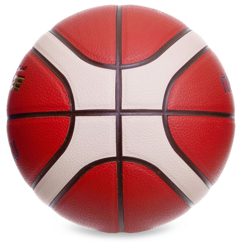 Мяч баскетбольный Composite Leather №7 MOLTEN B7G3200-1 оранжевый-синий - фото 5 - id-p1494205542