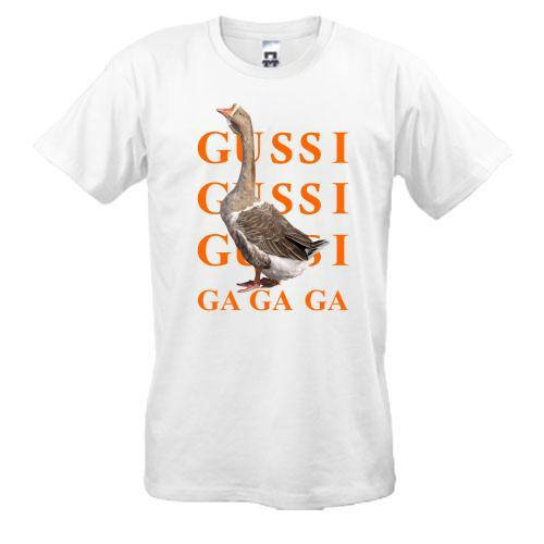 Футболка GUSSI Ga-Ga-Ga, цена 455 грн — Prom.ua (ID#1278402405)