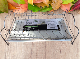 Настільна сушарка для посуду зі знімною тацею, 38*29*14 см