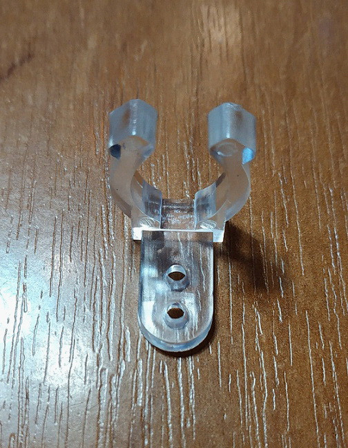 Крепеж для светодиодного круглого неона 220V Код.59859, цена 9 грн ...