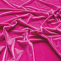 Велюр Smooth Stretch Velvet Elecrtic Pink Chrisanne Clover 1м