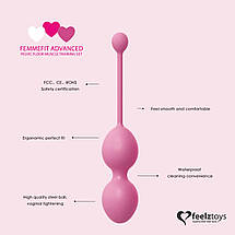 Набір вагінальних кульок FeelzToys - FemmeFit Advanced Pelvic Muscle Training Set So5067, фото 3