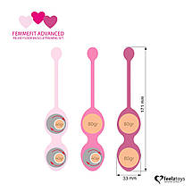 Набір вагінальних кульок FeelzToys - FemmeFit Advanced Pelvic Muscle Training Set So5067, фото 5