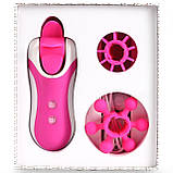 Стимулятор с имитацией оральных ласк FeelzToys - Clitella Oral Clitoral Stimulator Pink, фото 5