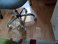 Ковер защитный под кресло прозрачный 0,6 мм 125х205 см прямые углы