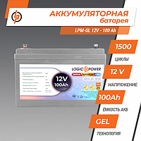 100 Акумулятор гелевий LPN-GL 12 V — 100 Ah GEL 100A·год 12 В, GEL