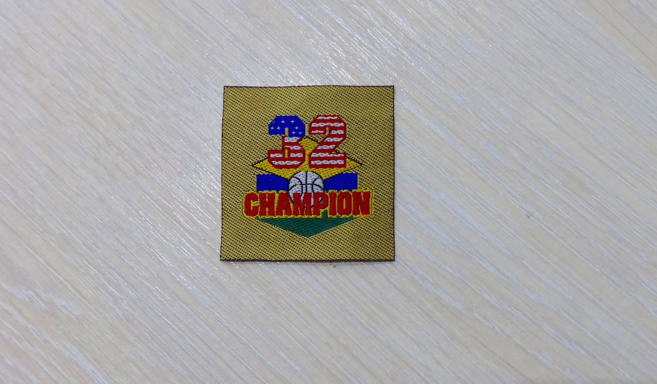 Аплікація пришивна 5 * 5 см CHAMPION Італія, фото 1