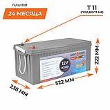 200 Акумулятор гелевий LPN-GL 12 V — 200 Ah GEL 200A·год 12 В, GEL, фото 8