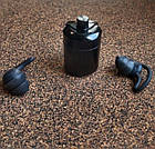 Беруші для сну, роботи, захисту від шуму Perfect Pro Plugz Чорні, 2 гребеня + футляр, фото 7