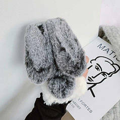 Панель чохол для Apple iPhone 12/12 Pro Alitek Зайчик White body-Grey ears