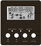 Axioma 3000ВА (3000Вт) 220V ISGRIG BF 3000 мережевий сонячний інвертор з резервної функцією, фото 4