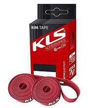 Ободная стрічка KLS 20x14мм AV Червона (пара)