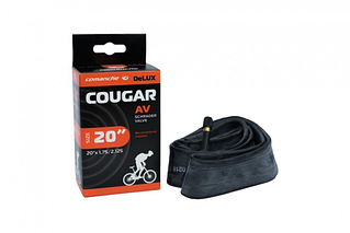 Камера велосипедна Comanche COUGAR 20"х1.75/2.125 AV 40мм