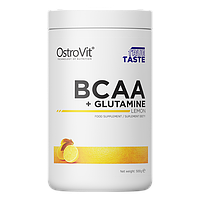 Амінокислоти OstroVit BCAA + Glutamine 500 грамів