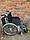 Широка інвалідна коляска Mesteca без підніжок ширина сидіння 48 см б/у без підніжок, фото 10