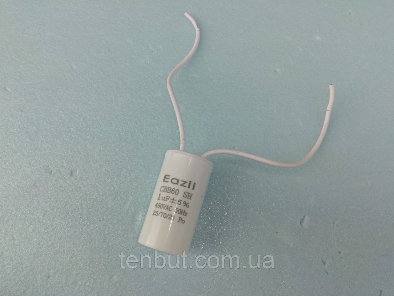 Конденсатор робочий CBB60 / 1.0 мкФ±5% / 450 В. / 50/60 Hz . Розмір 45Х25 мм