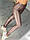 Жіночі теплі лосини на хутрі в моко-кольору, фото 2