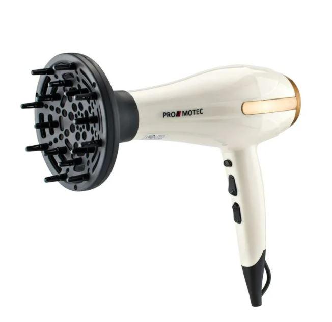 Фен для сушіння волосся Promotec PM-2305 3000W з діфузором