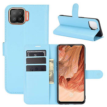 Чохол-книжка Litchie Wallet для Oppo A73 Blue