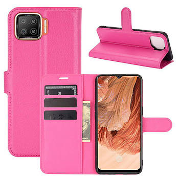 Чохол-книжка Litchie Wallet для Oppo A73 Rose