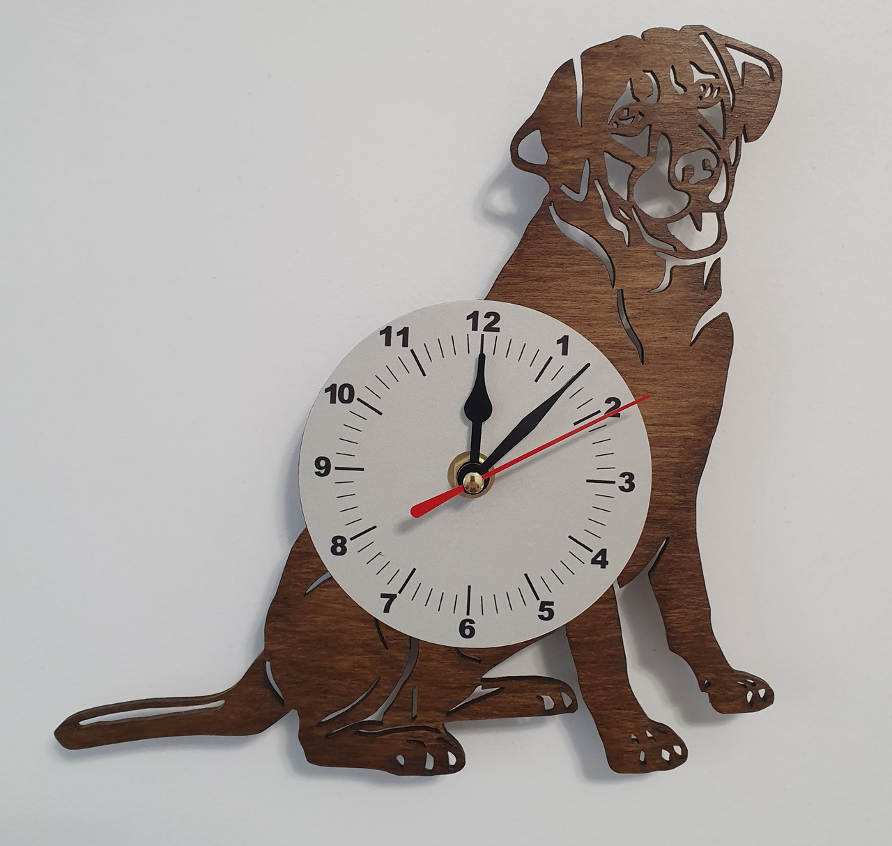 Настінний годинник Лабрадор-ретривер, подарунок власникам, аматорам, 2218