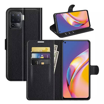 Чохол-книжка Litchie Wallet для Oppo Reno 5 Lite Black