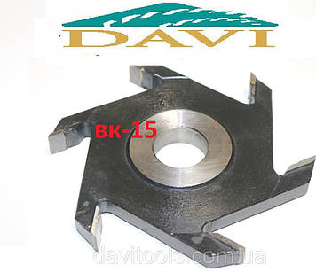 Фреза пазова 6Z 125х32х 4 Прем'єр-Стандарт проста, напаяна твердим сплавом ВК.