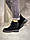 Жіночі демісезонні шкіряні черевики на низькому ходу 36-40 р чорний, фото 3