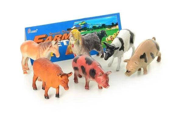 neighborhood 小物セット Набор домашних животных H 636 Ферма игровые фигурки 6 шт. в пакете