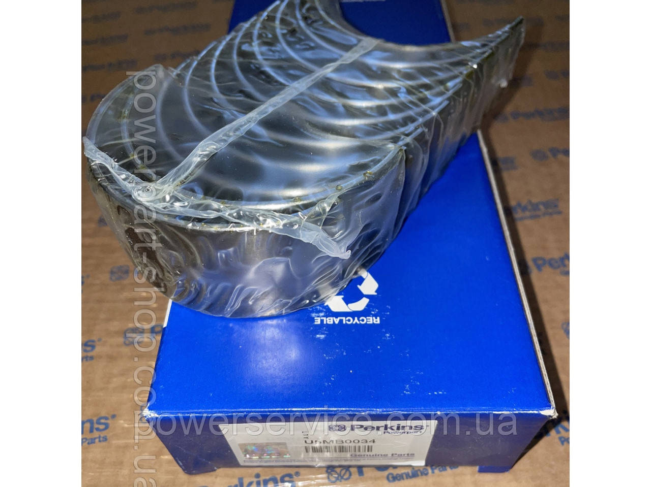 Оригінальний комплект корінних вкладок 81558, U5MB0034 Perkins, Перкінс, Перкінс
