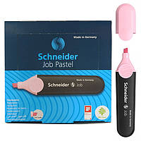 Маркер текстовий пастельний 1-5 мм. Рожевий Job Schneider