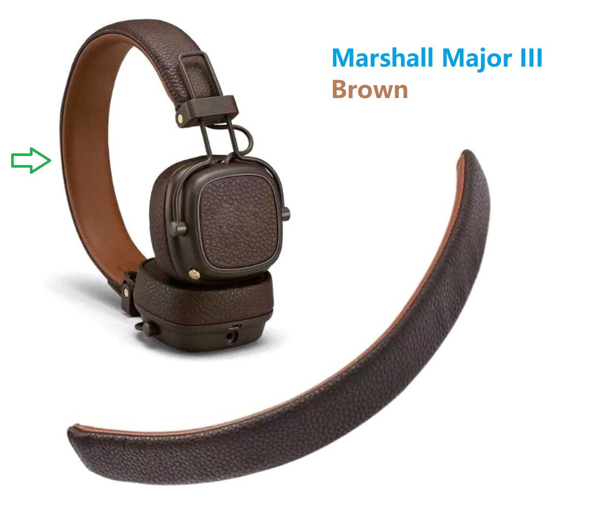 Накладка амбушури для навушників MARSHALL Major III 3 Колір Коричневий Brown, фото 1