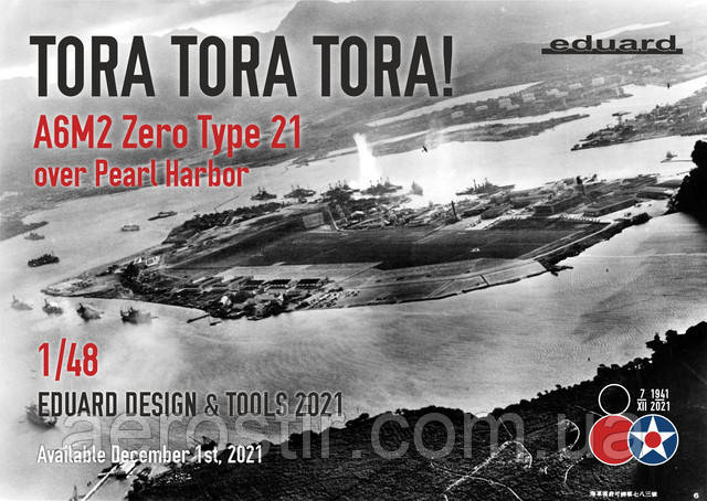 A6M2 Zero Type 21 "Over Pearl Harbor" 1/48 Eduard 11155