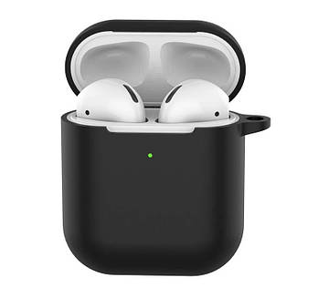 Чохол Silicone Case Soft для AirPods Black (25) чорний
