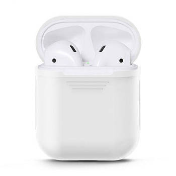 Чохол Silicone Case Soft для AirPods White (22) білий