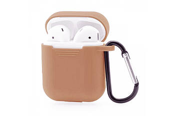 Чохол Silicone Case Soft для AirPods Brown (42) коричневий