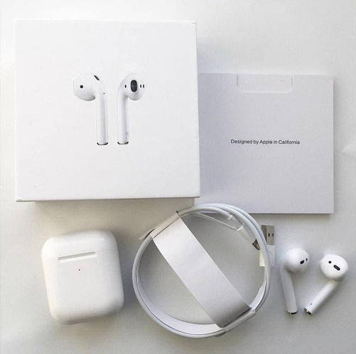 Купить Apple AirPods 2, цена 1599 грн — Prom.ua (ID#1494390117)