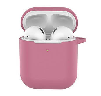 Чохол Silicone Case Soft для AirPods Pink (01/05) рожевий