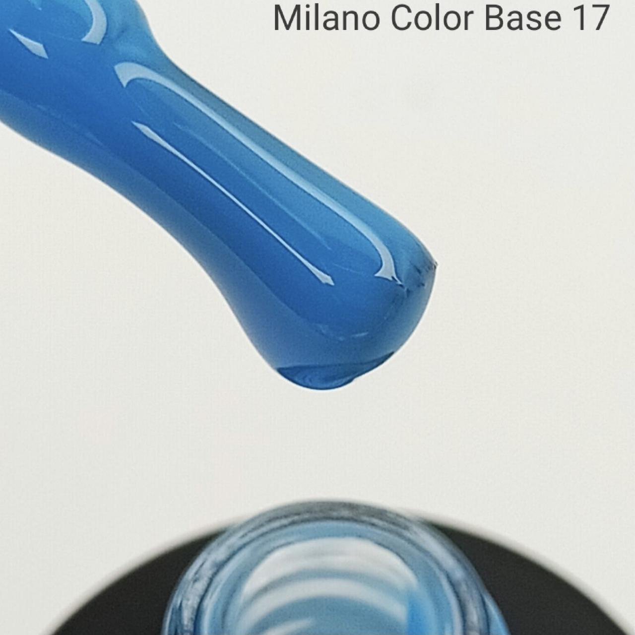 Кольорова база Milano 15 мл. Color Cover Base 15ml №17
