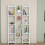 Стелаж MebelProff К-11, стелаж для книг, стелаж для будинку, стелаж для декора, полиці для іграшок, книг, фото 2