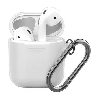 Чохол Silicone Case Soft для AirPods Clear (00) прозорий