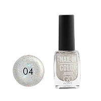 004 Лак для нігтів Nail Polish GO ACTIVE in Color Nail 10мл