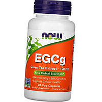 Екстракт зеленого чаю NOW EGCg Green Tea Extract 400 мг 90 капс