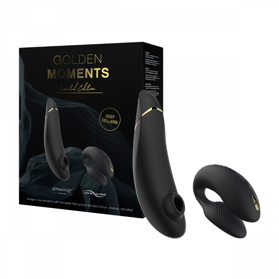 Подарунковий набір Golden Moments Collection ( We-Vibe Chorus +Womanizer Premium), чорний